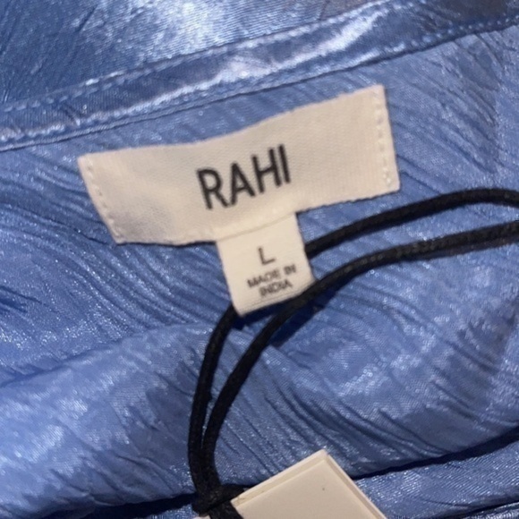 Blue Satin Slip Dress - Picture 6 of 7